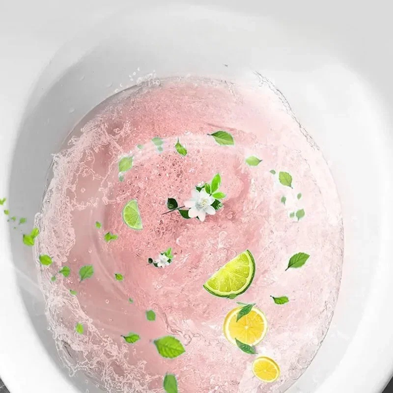 Effervescent Toilet Cleaning Tablets for Deep Clean Odor Removal and Stain Control