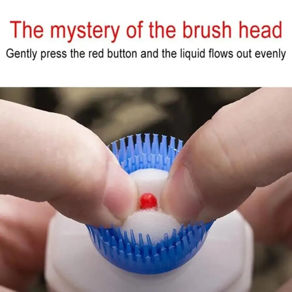 Eco Friendly White Shoe Cleaner With Brush Quick Stain Remover For Sneakers 2