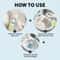 Multi Purpose Bathroom Cleaner Toilet Deodorizer Spray With Lemon Freshness 4