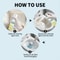 Multi Purpose Bathroom Cleaner Toilet Deodorizer Spray With Lemon Freshness 4