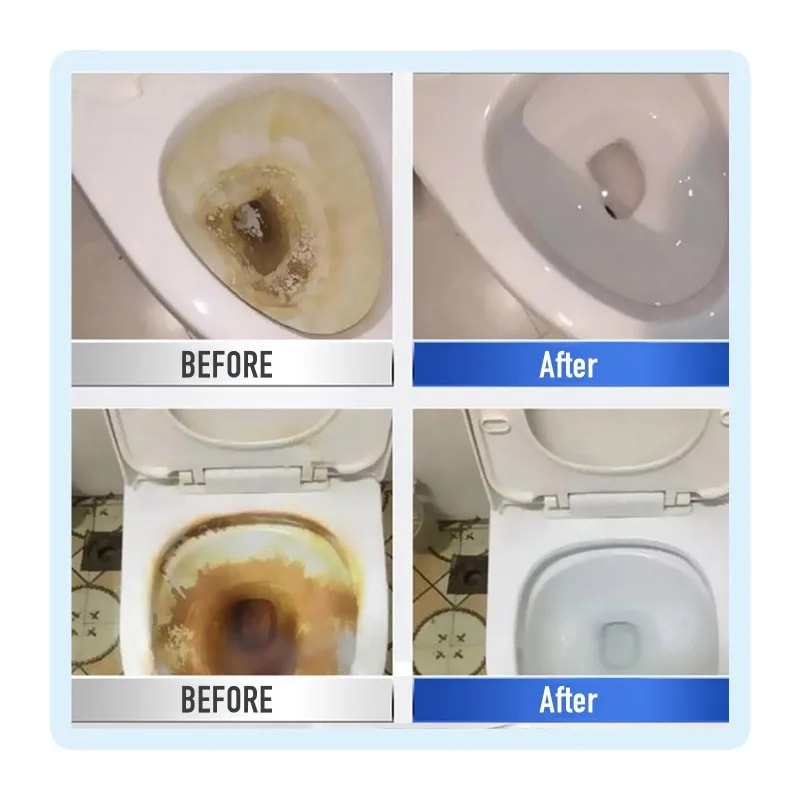 Magnetic Toilet Cleaner & Toilet Cleaning Magnets Long Lasting Automatic Toilet Bowl Cleaner