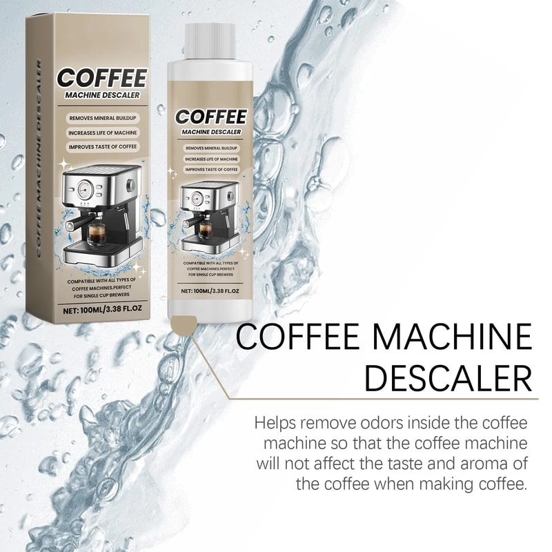 Premium Coffee Maker Descaler Coffee Machine Cleaner Powerful Descaling Solution 5