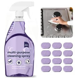 premium kitchen grease cleaner tablets powerful heavy oil cleaning & concentrated degreaser solution
