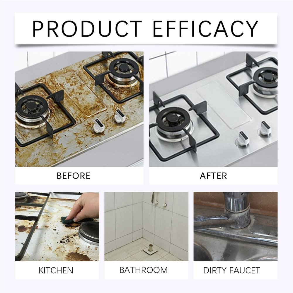 Premium Kitchen Grease Cleaner Tablets Powerful Heavy Oil Cleaning & Concentrated Degreaser Solution