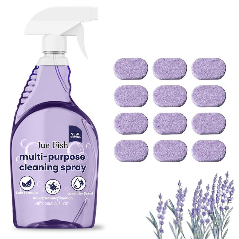 Premium Kitchen Grease Cleaner Tablets Powerful Heavy Oil Cleaning & Concentrated Degreaser Solution