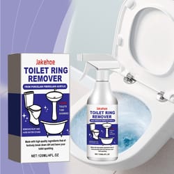 advanced toilet foam cleaner & toilet stain remover deep clean, odor control & descaling formula