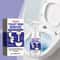 Advanced Toilet Foam Cleaner Toilet Stain Remover Deep Clean Odor Control Descaling Formula 0