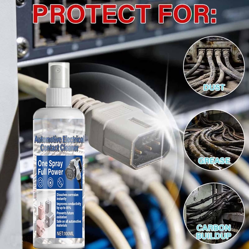Premium Electrical Contact Cleaner Spray Fast Dry Electronics Cleaner