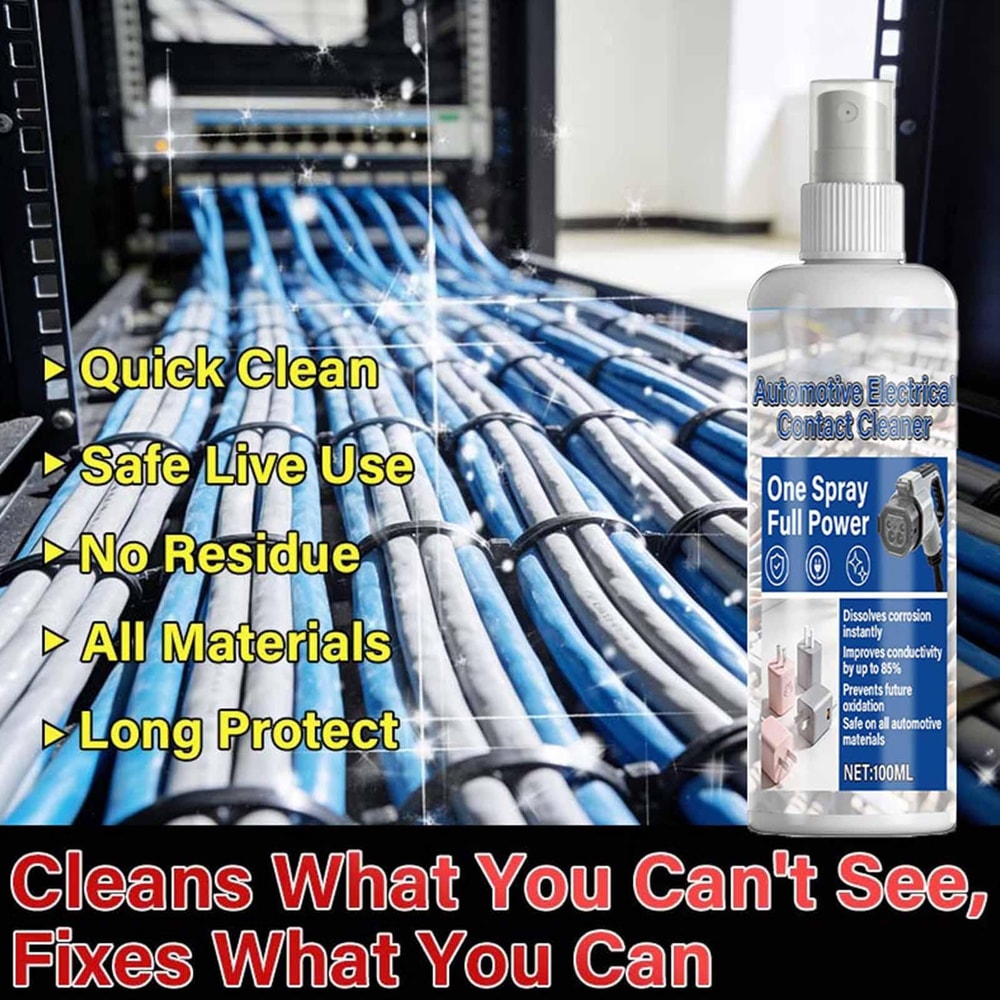 Premium Electrical Contact Cleaner Spray Fast Dry Electronics Cleaner