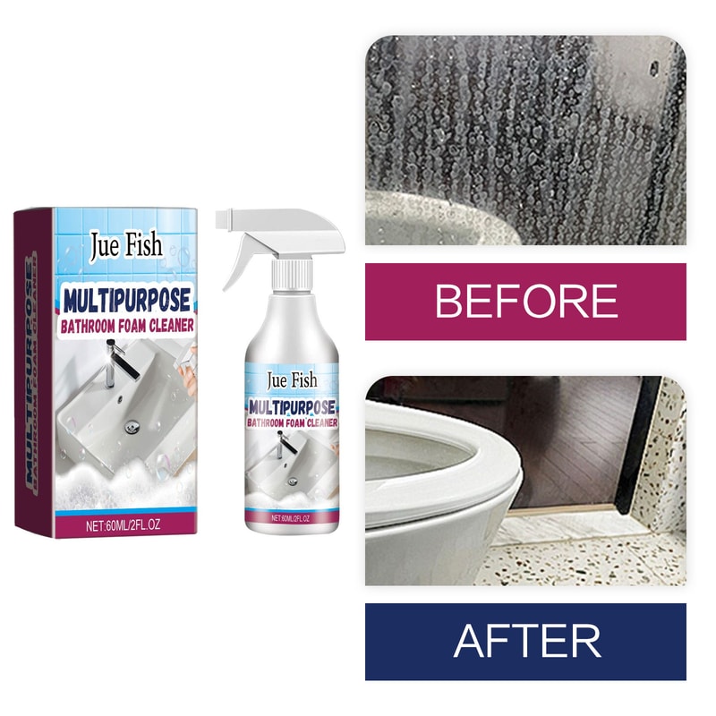 Powerful Bathroom Descaler Spray Limescale Remover Stubborn Stain Cleaner 0
