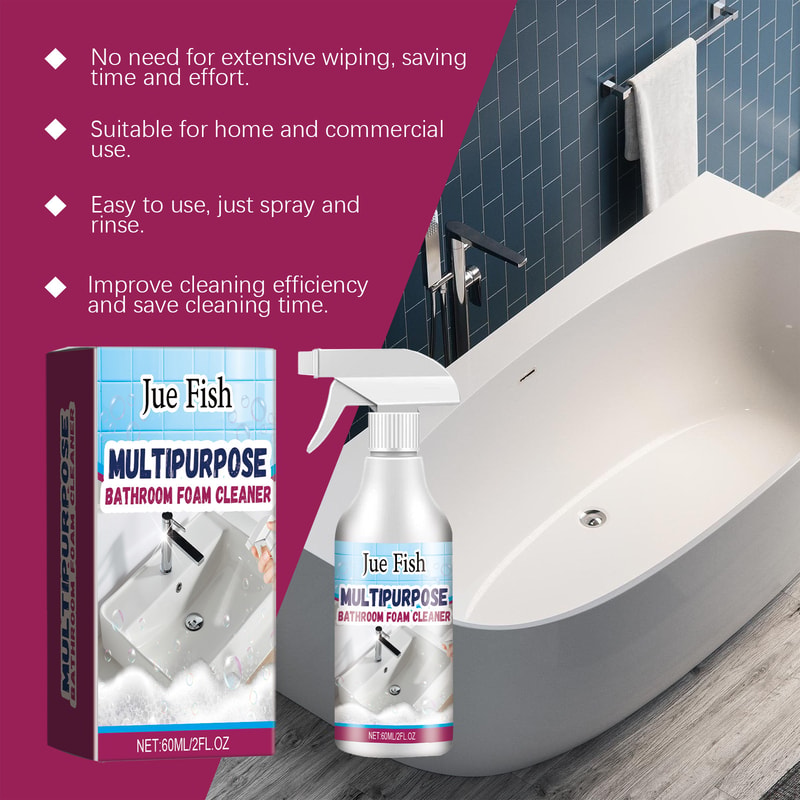 Powerful Bathroom Descaler Spray Limescale Remover Stubborn Stain Cleaner 5