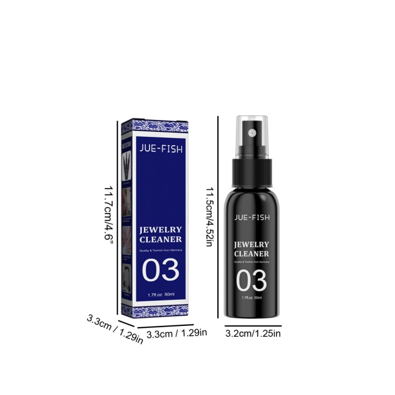 Professional Jewelry Cleaner Solution for Ultrasonic Machines Gold, Silver & Diamond Safe