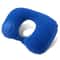 Inflatable Flocking Neck Pillow for Travel & Camping Comfort