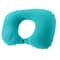 Inflatable Flocking Neck Pillow for Travel & Camping Comfort