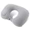 Inflatable Flocking Neck Pillow for Travel & Camping Comfort