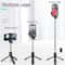Portable Bluetooth Selfie Stick Tripod with Remote & Fill Light