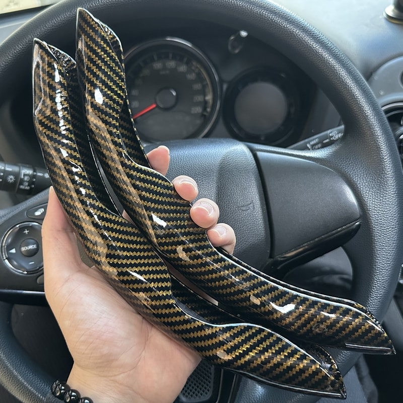 Premium Universal Car Steering Wheel Cover Anti Slip Carbon Fiber Steering Wheel Upgrade 8
