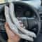 Premium Universal Car Steering Wheel Cover Anti Slip Carbon Fiber Steering Wheel Upgrade 9