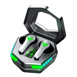 tws bluetooth wireless earbuds with digital display gaming in ear headphones