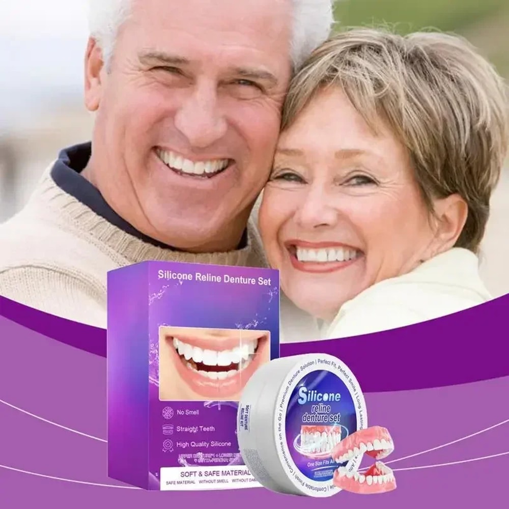 Temporary Silicone Denture Set For Whitening Orthodontic Care 4