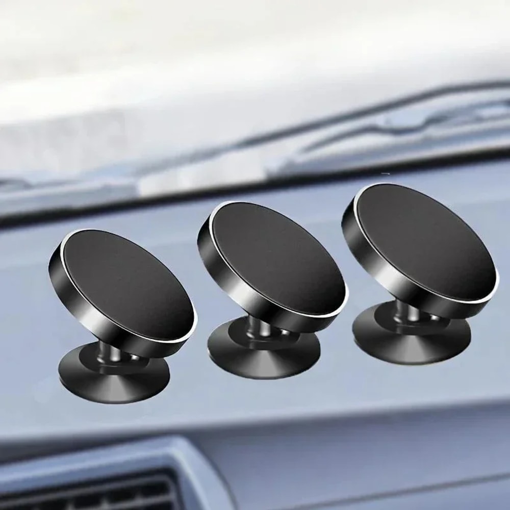 Universal Magnetic Car Phone Holder Rotating Mount for All Smartphones