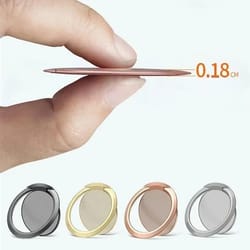 magnetic car phone mount with finger ring stand rotating holder