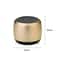 Ultra Compact Mini Bluetooth Speaker Portable Metal Wireless Music Player