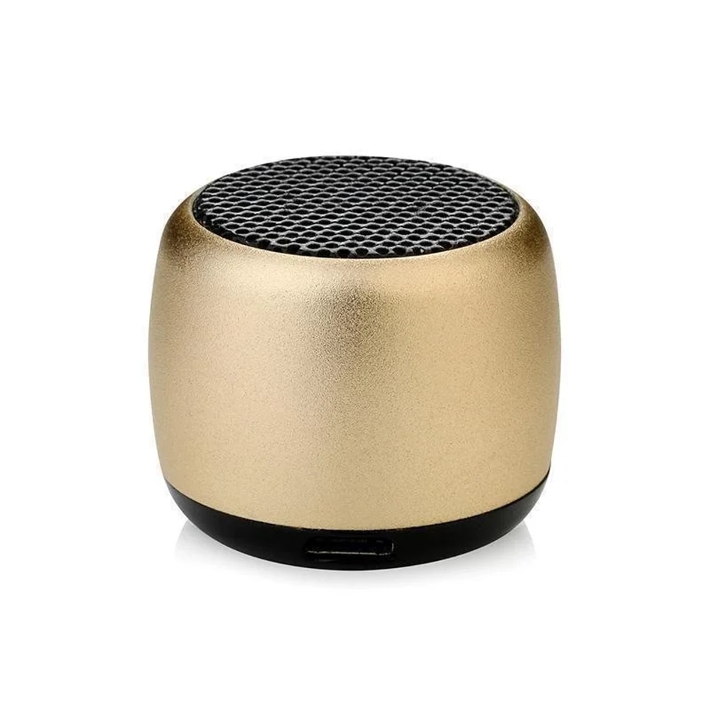 Ultra Compact Mini Bluetooth Speaker Portable Metal Wireless Music Player