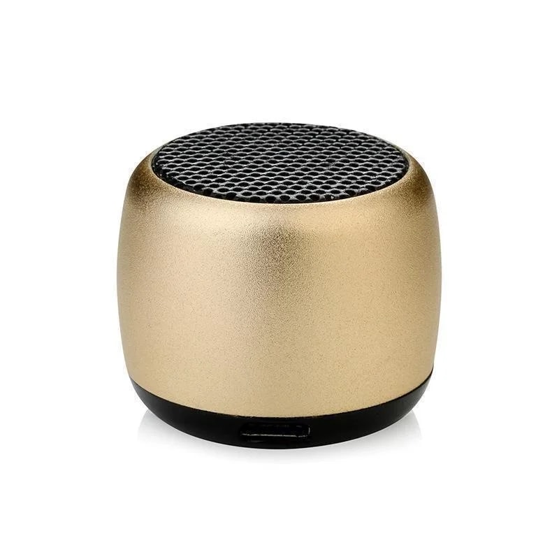 Ultra Compact Mini Bluetooth Speaker Portable Metal Wireless Music Player