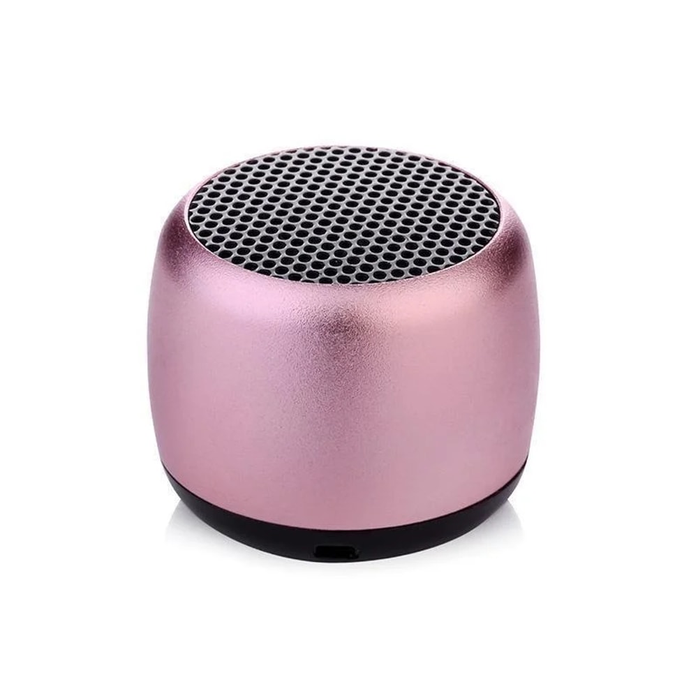 Ultra Compact Mini Bluetooth Speaker Portable Metal Wireless Music Player