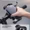Universal Bike Phone Mount Adjustable Motorcycle Handlebar Holder for Secure Riding