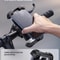 Universal Bike Phone Mount Adjustable Motorcycle Handlebar Holder for Secure Riding