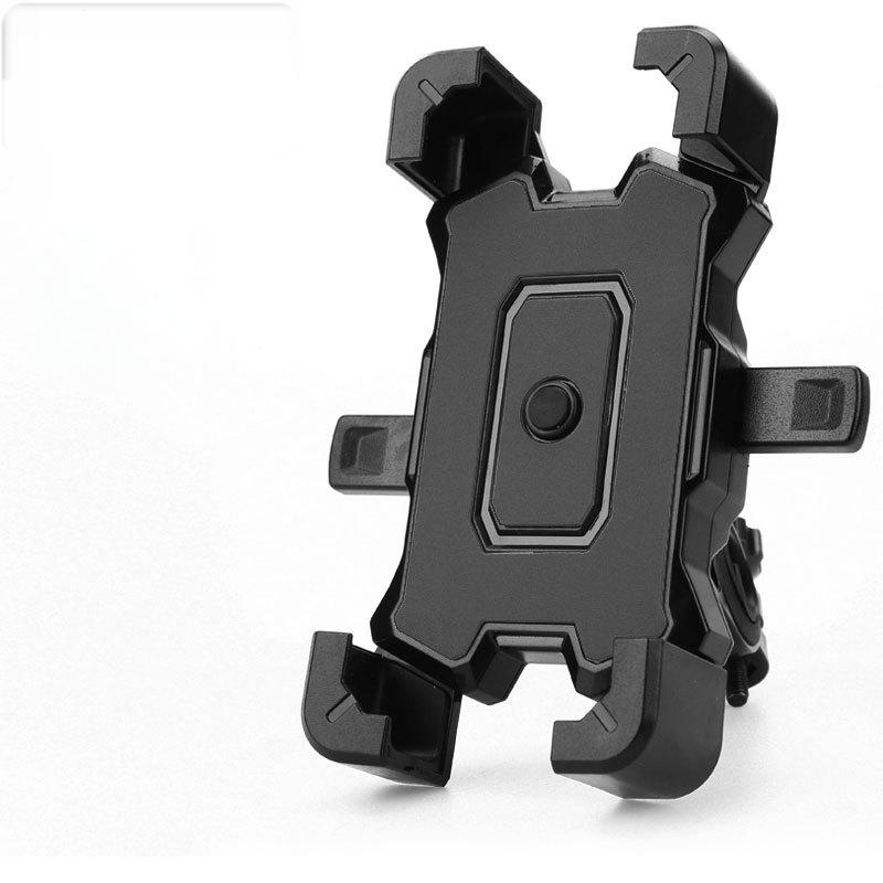 Universal Bike Phone Mount Adjustable Motorcycle Handlebar Holder for Secure Riding