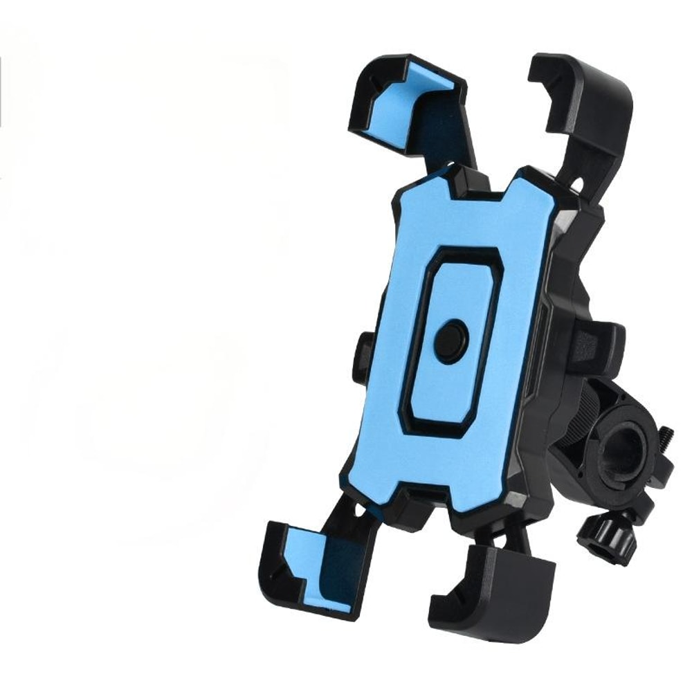 Universal Bike Phone Mount Adjustable Motorcycle Handlebar Holder for Secure Riding