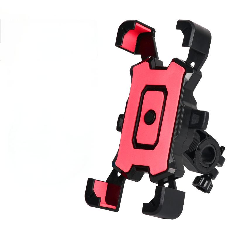 Universal Bike Phone Mount Adjustable Motorcycle Handlebar Holder for Secure Riding