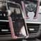 Diamond Crystal Car Phone Holder Air Vent Mount for Stylish Secure Driving