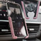 Diamond Crystal Car Phone Holder Air Vent Mount for Stylish Secure Driving