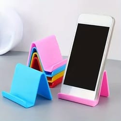 portable phone stand adjustable desktop tablet holder compact foldable support rack