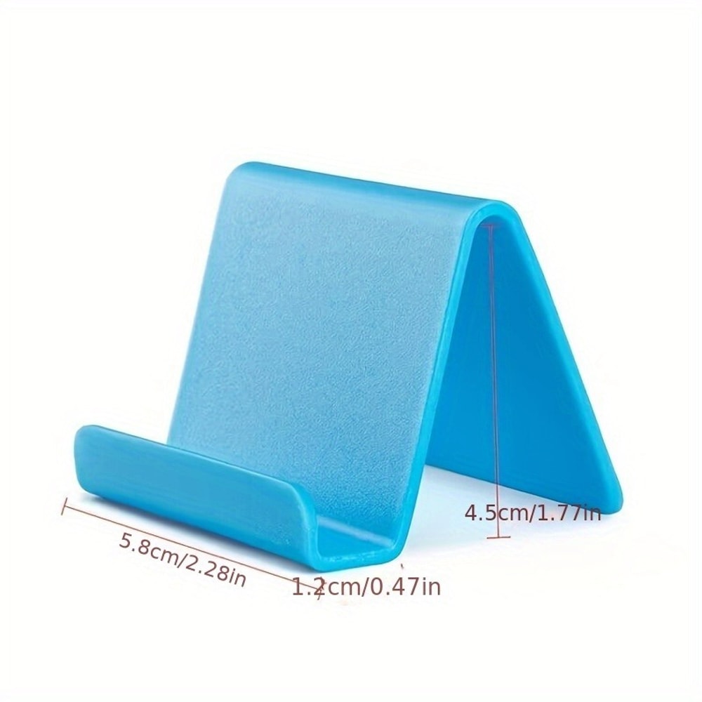 Portable Phone Stand Adjustable Desktop Tablet Holder Compact Foldable Support Rack