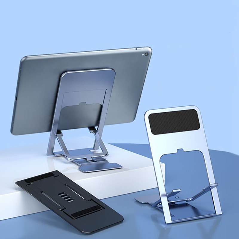 Adjustable Foldable Phone & Tablet Stand Desk Holder for iPhone iPad