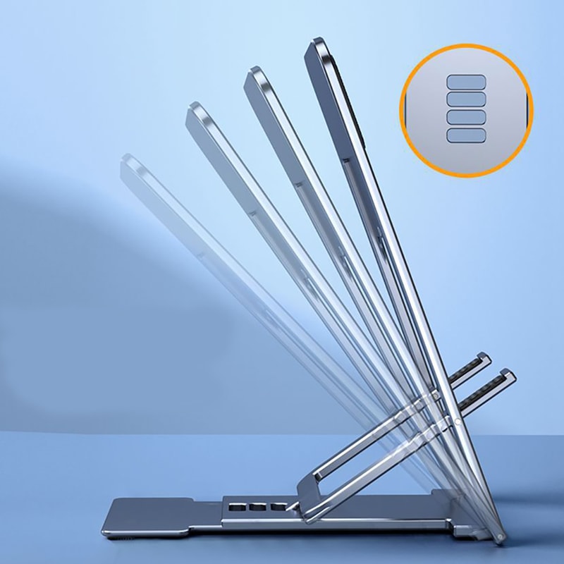 Adjustable Foldable Phone & Tablet Stand Desk Holder for iPhone iPad