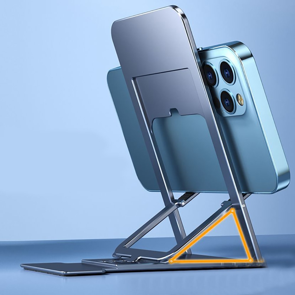 Adjustable Foldable Phone & Tablet Stand Desk Holder for iPhone iPad