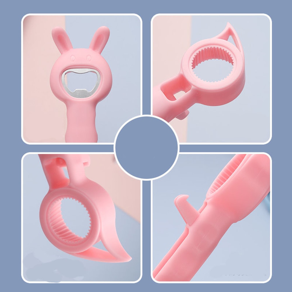 Easy Grip Bottle And Jar Opener Bear Design Multi Opener Tool 1