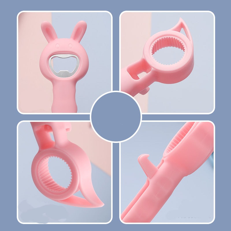 Easy Grip Bottle And Jar Opener Bear Design Multi Opener Tool 1