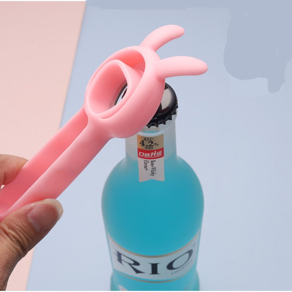 Easy Grip Bottle And Jar Opener Bear Design Multi Opener Tool 2