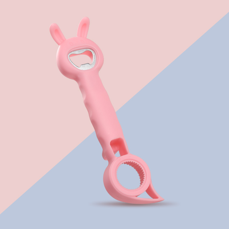 Easy Grip Bottle And Jar Opener Bear Design Multi Opener Tool 5
