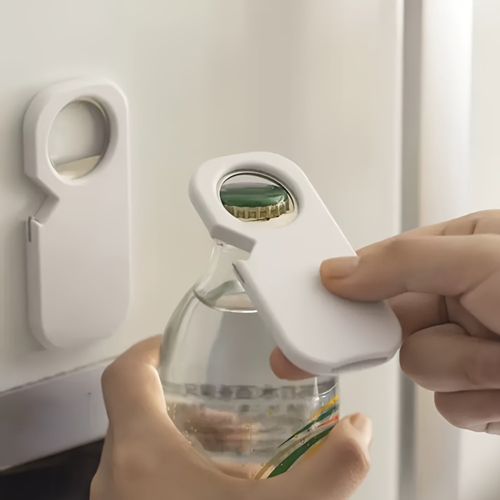Magnetic Bottle Opener and Can Opener for Easy Grip Soda and Beer Opening