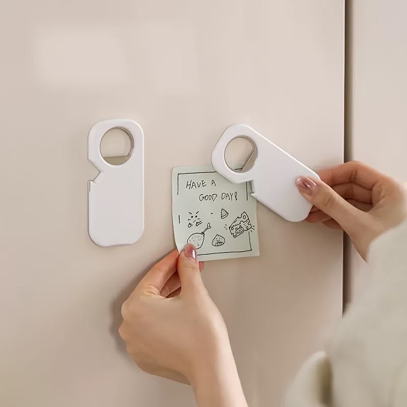 Magnetic Bottle Opener and Can Opener for Easy Grip Soda and Beer Opening