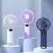 Speed Portable Handheld Fan with LCD Display Rechargeable Mini Cooling Fan