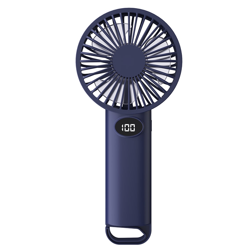 Speed Portable Handheld Fan with LCD Display Rechargeable Mini Cooling Fan